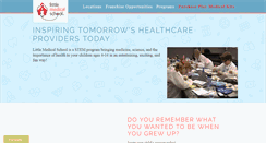Desktop Screenshot of littlemedicalschool.com